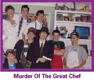 Boys doing Murder Of The Great Chef