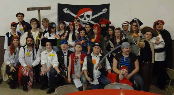 Group of pirates