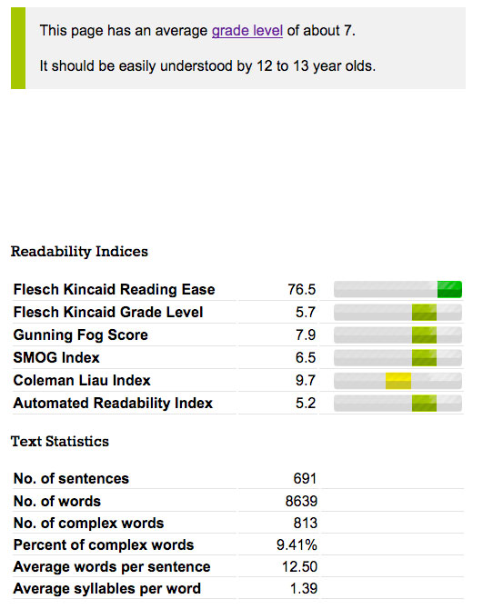 The Hunt reading levels picture