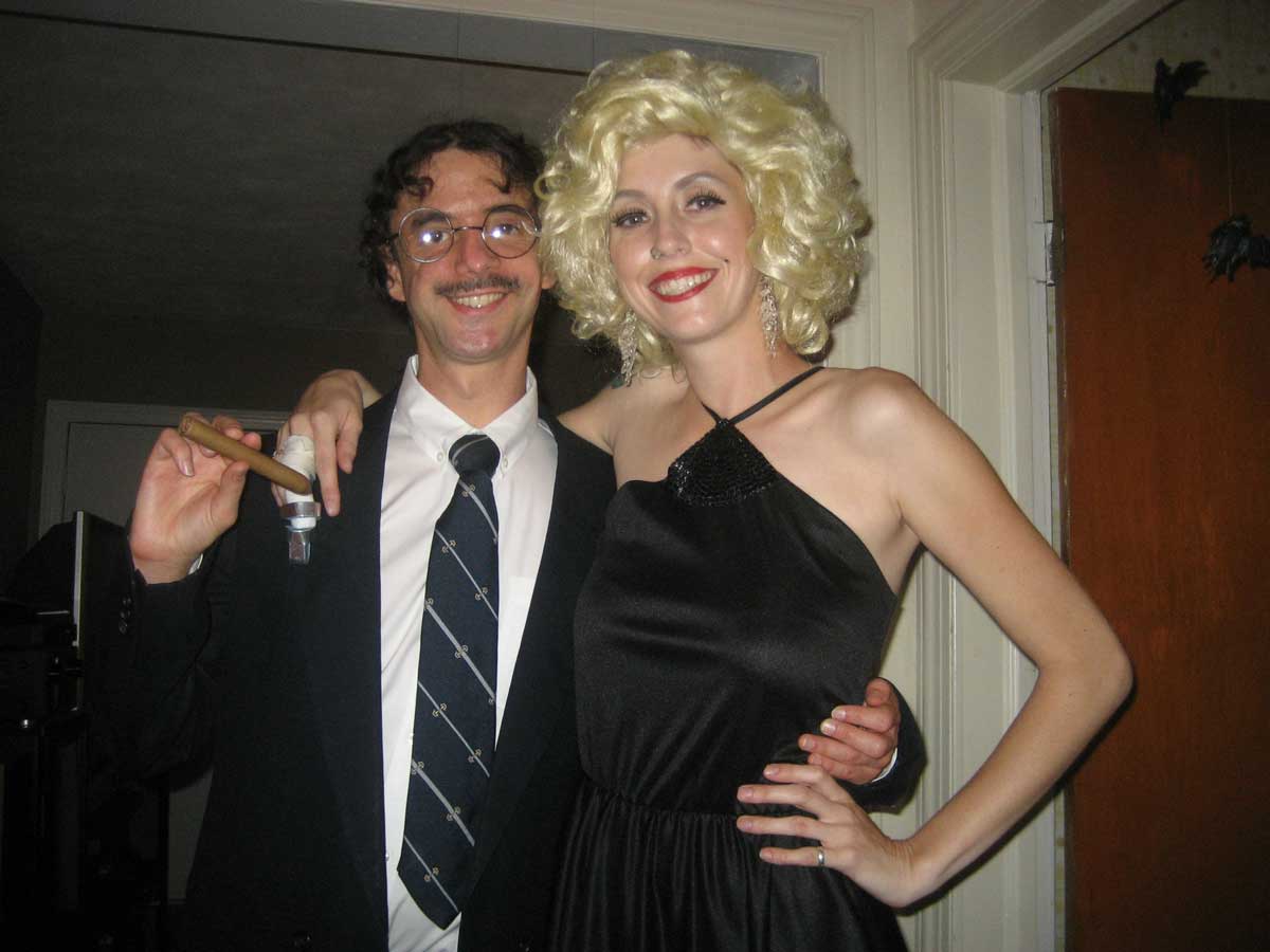 Groucho and Marilyn