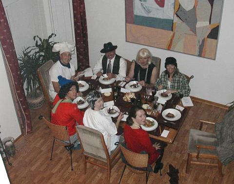 Dinner party photo