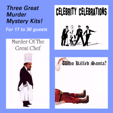 murder mystery party game bundle
